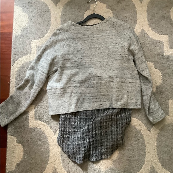 10 Crosby Derek Lam x Intermix layered sweater - Picture 2 of 3
